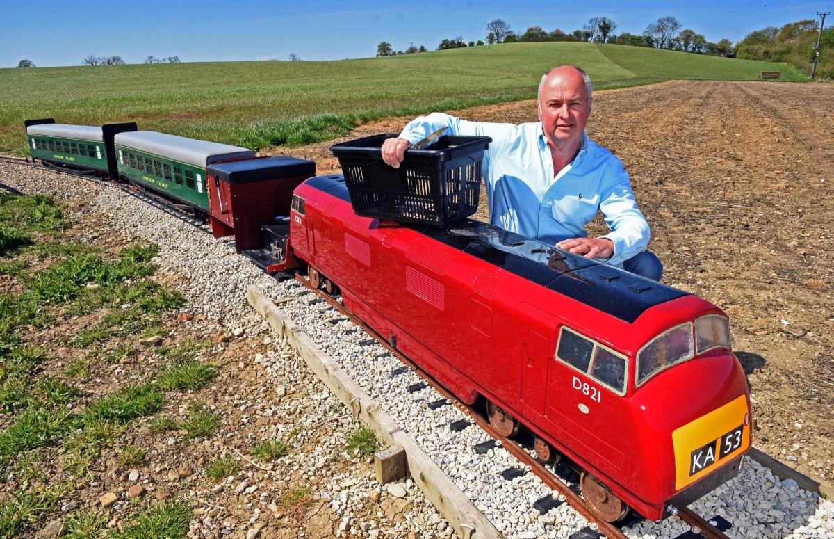 Cedar Barn Farm Shop Near Pickering Uses Its Miniature Railway